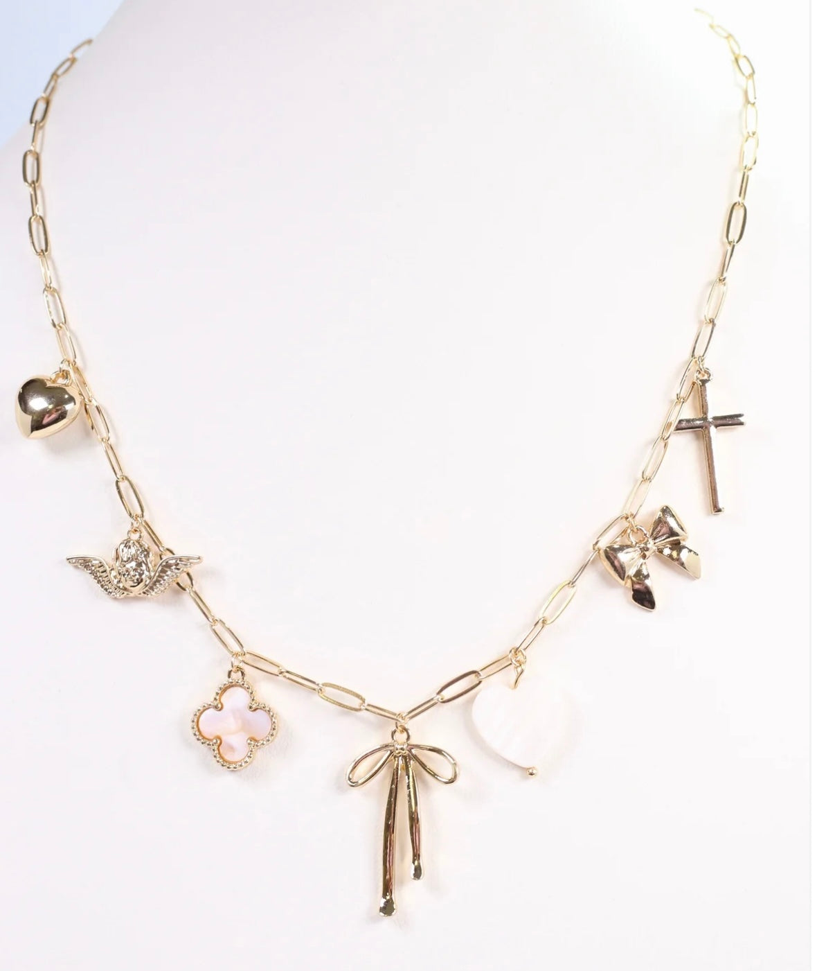 Torry Charm Necklace - Caroline Hill