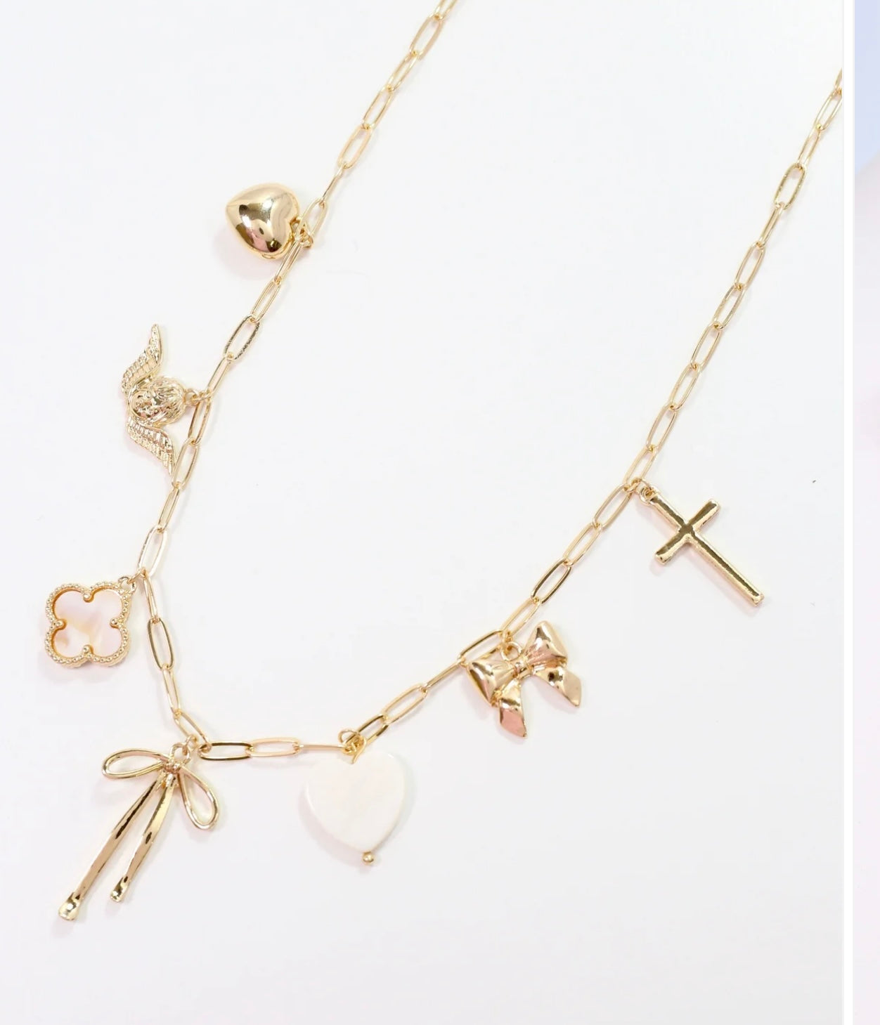 Torry Charm Necklace - Caroline Hill