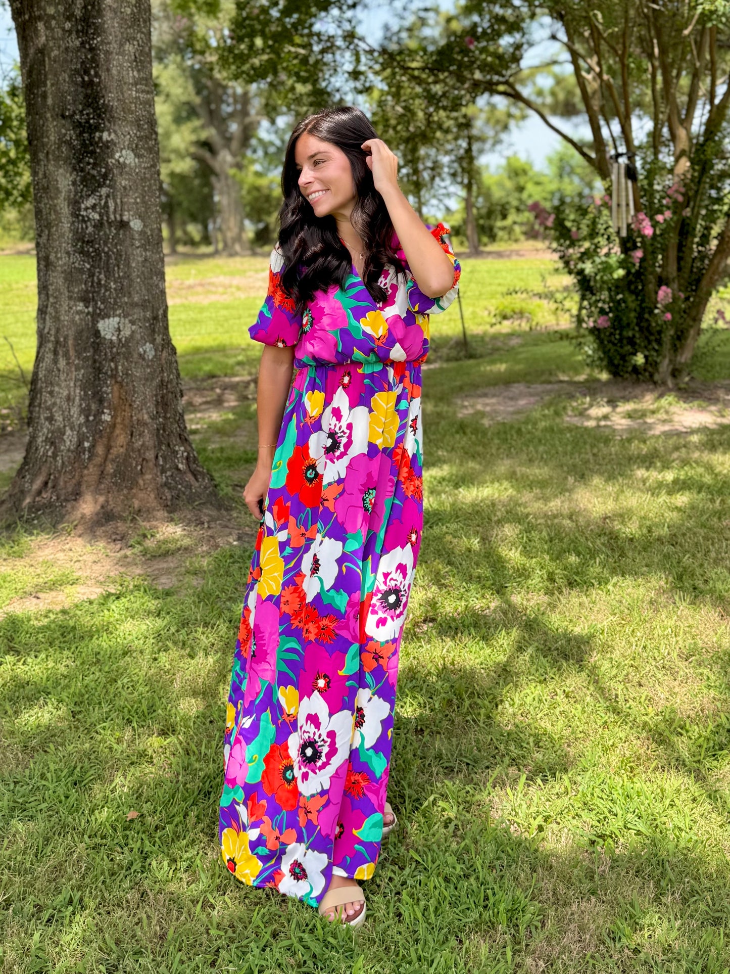 Show Stopper Maxi Floral Dress