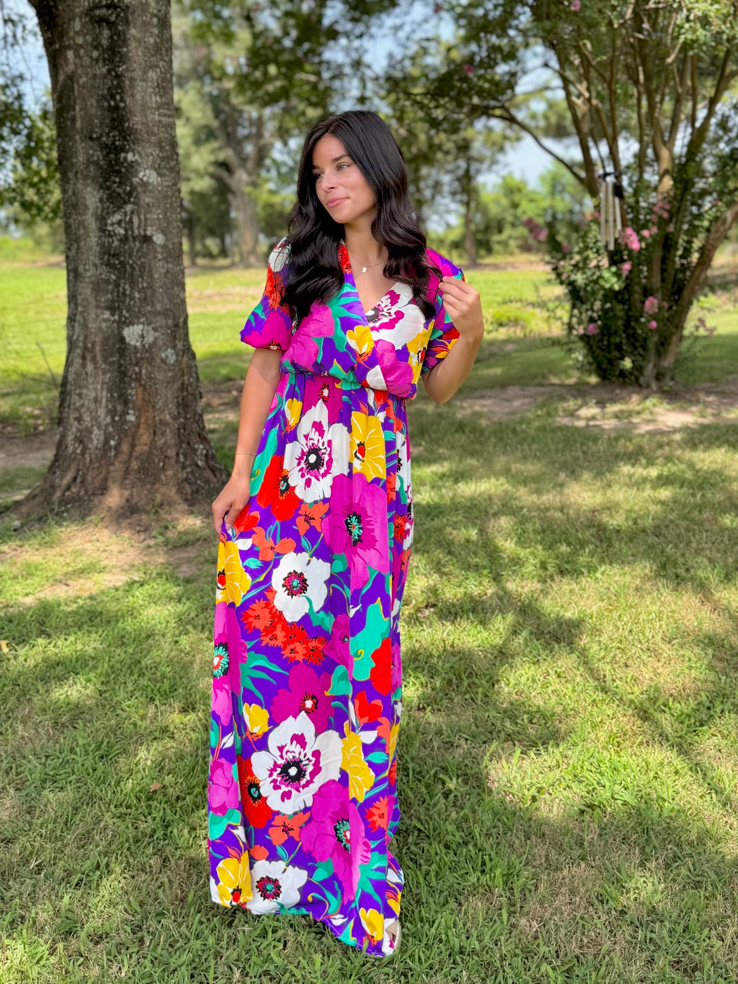 Show Stopper Maxi Floral Dress