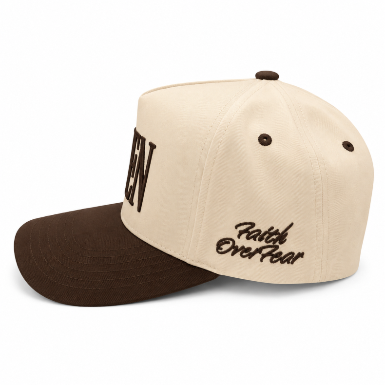 Amen Monogrammed Cap - Faith over Fear