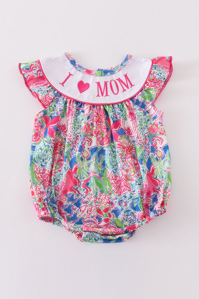 Gartden Bloom I Love Mom Emb. Bubble