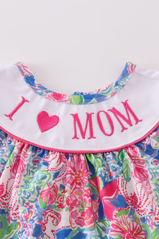 Gartden Bloom I Love Mom Emb. Bubble