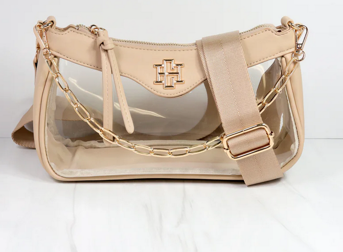Caroline Hill Cassidy Clear Crossbody