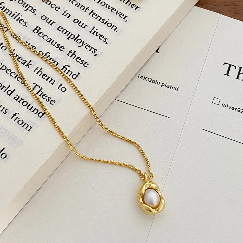 Kisha Pearl Necklace