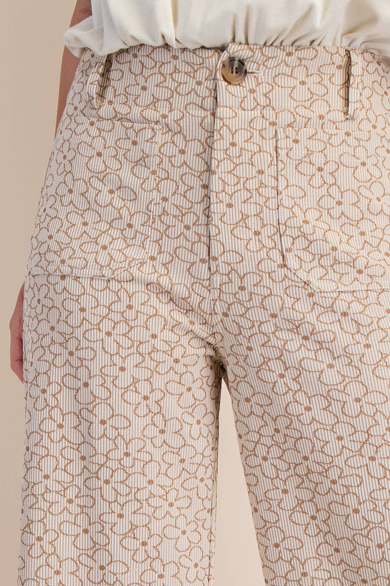 Colette Cropped Wide-Leg Pants