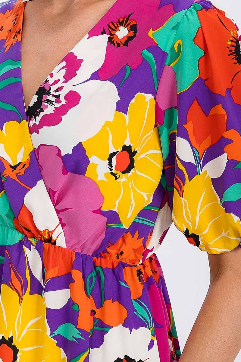 Show Stopper Maxi Floral Dress