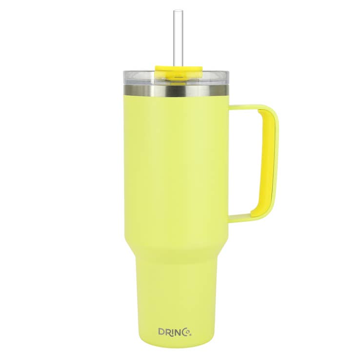 Drinco 40oz BigSur Tumbler with Handle Straw/Flip Lid