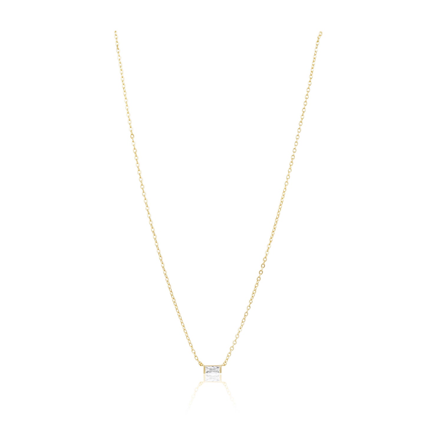 Sahira Jewelry Design - Willow Necklace- Clear