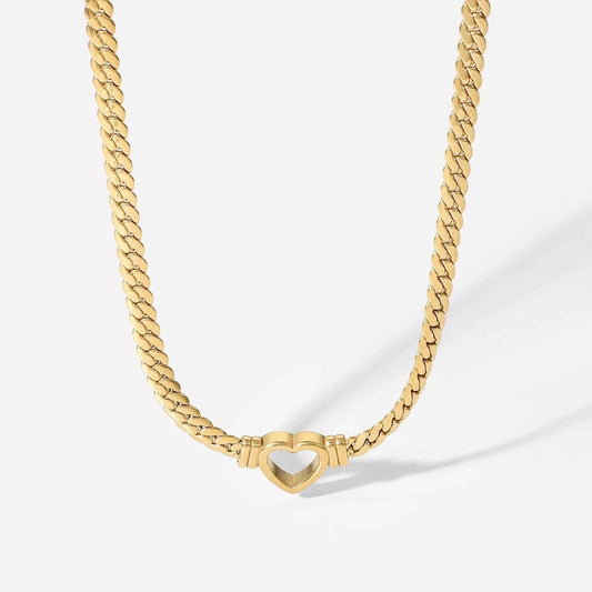 Sahira Jewelry Design - Oslo Heart Necklace