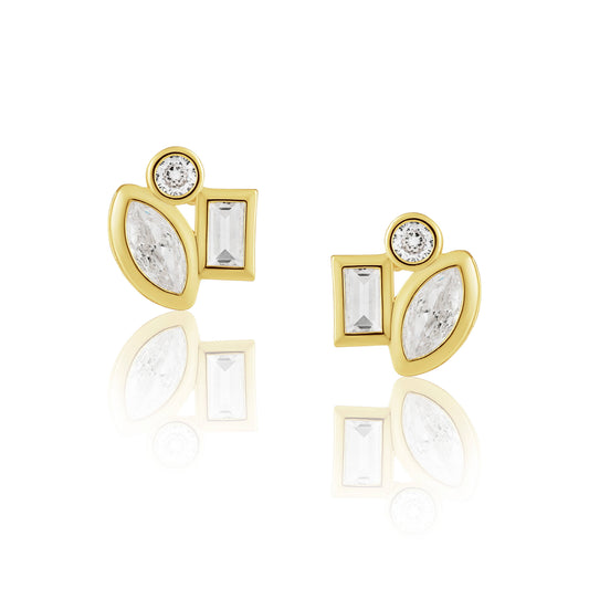 Sahira Jewelry Design - Amber Studs