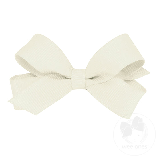 Wee Ones Tiny Classic Grosgrain Girls Hair Bow
