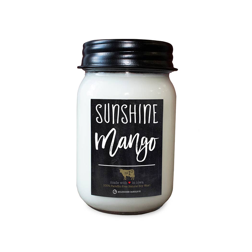Milkhouse Candle - Farmhouse Mason Jar 13 oz