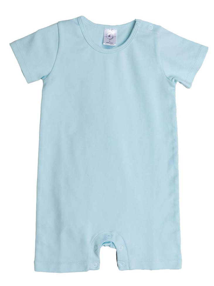 SK Blanks - Infant Boys Short Sleeve Romper