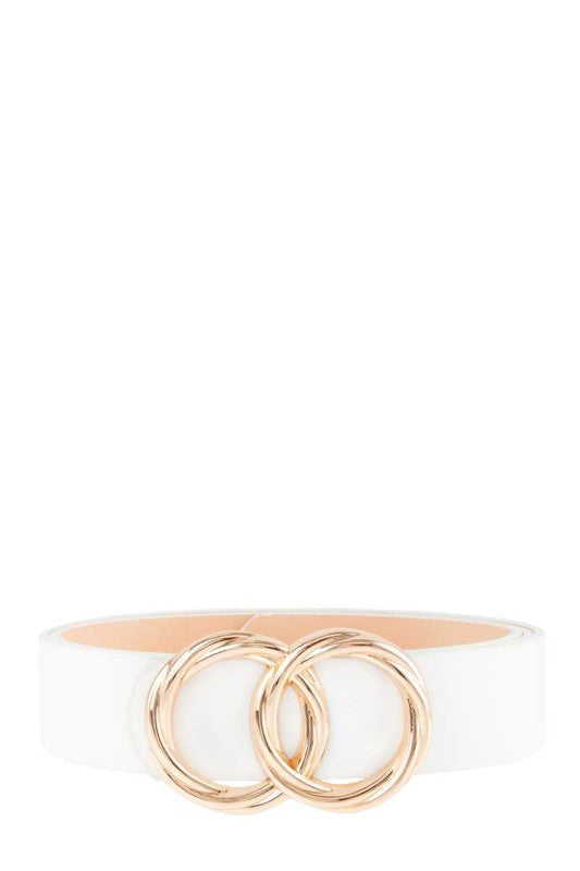 Long Twist Double Circle Belt