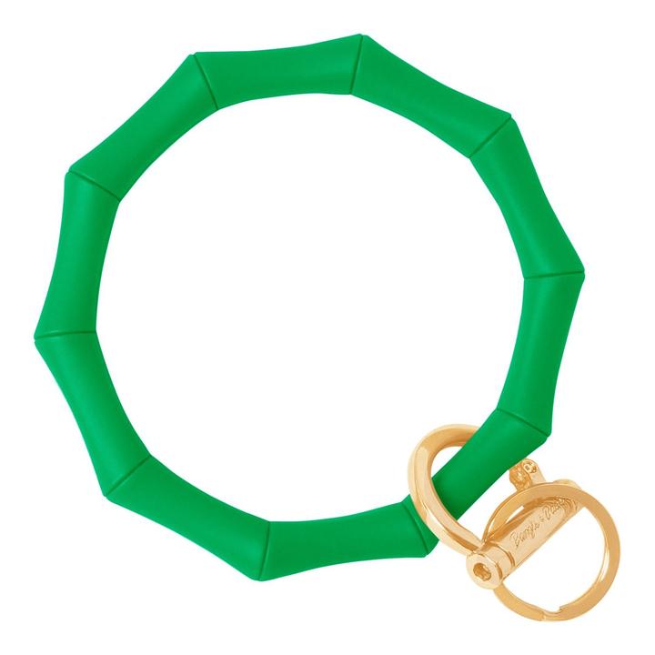 Bangle&Babe Kelly Green/Gold Bamboo