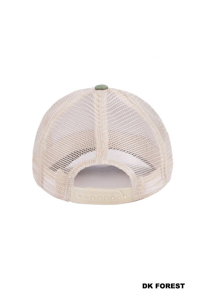 42POPS - On My Worst Behavior Two Tone Mesh Snapback Hat  Zenana Consgt.