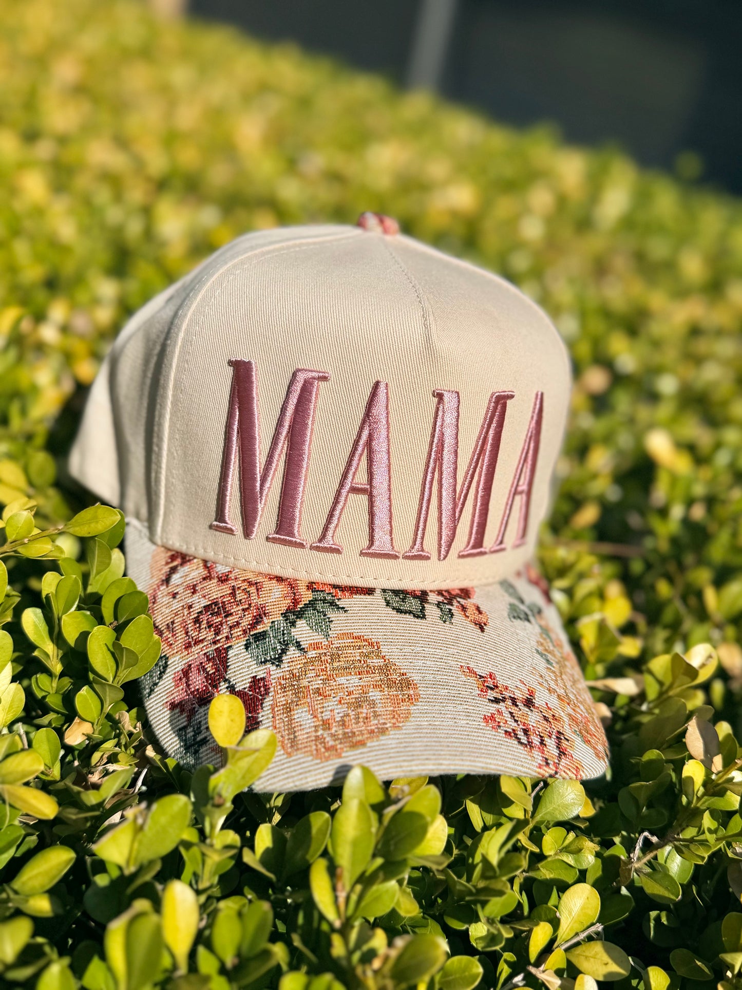 Mama Floral Hat