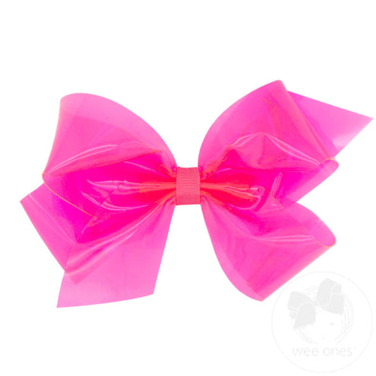 Wee Ones Medium WeeSplash Vinyl Bow