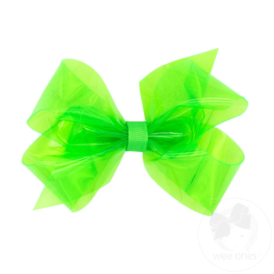 Wee Ones Medium WeeSplash Vinyl Bow