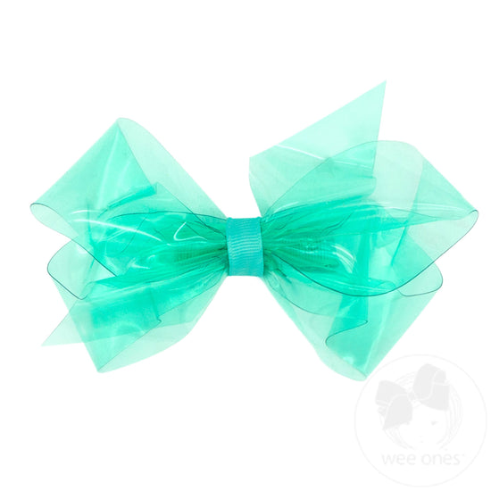 Wee Ones Medium WeeSplash Vinyl Bow