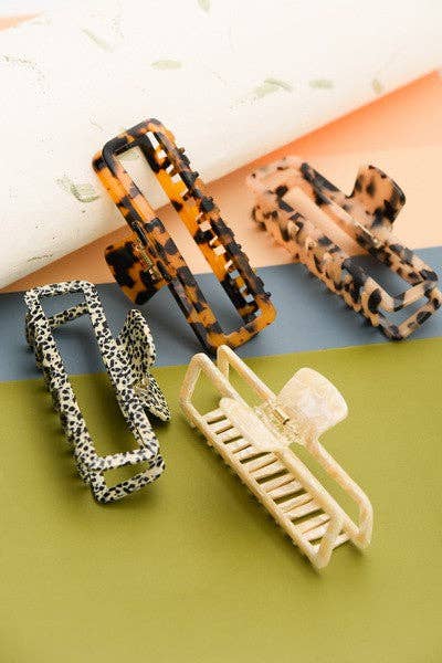JOSSLYN by wall to wall - EXTRA LARGE CELLULOSE HAIR CLAW CLIPS | 40H497