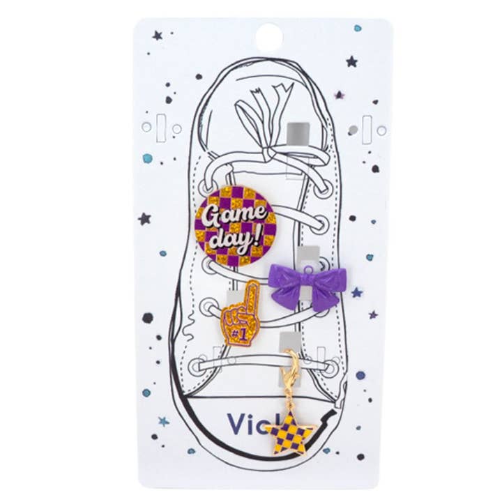 School Spirit Shoe Charms