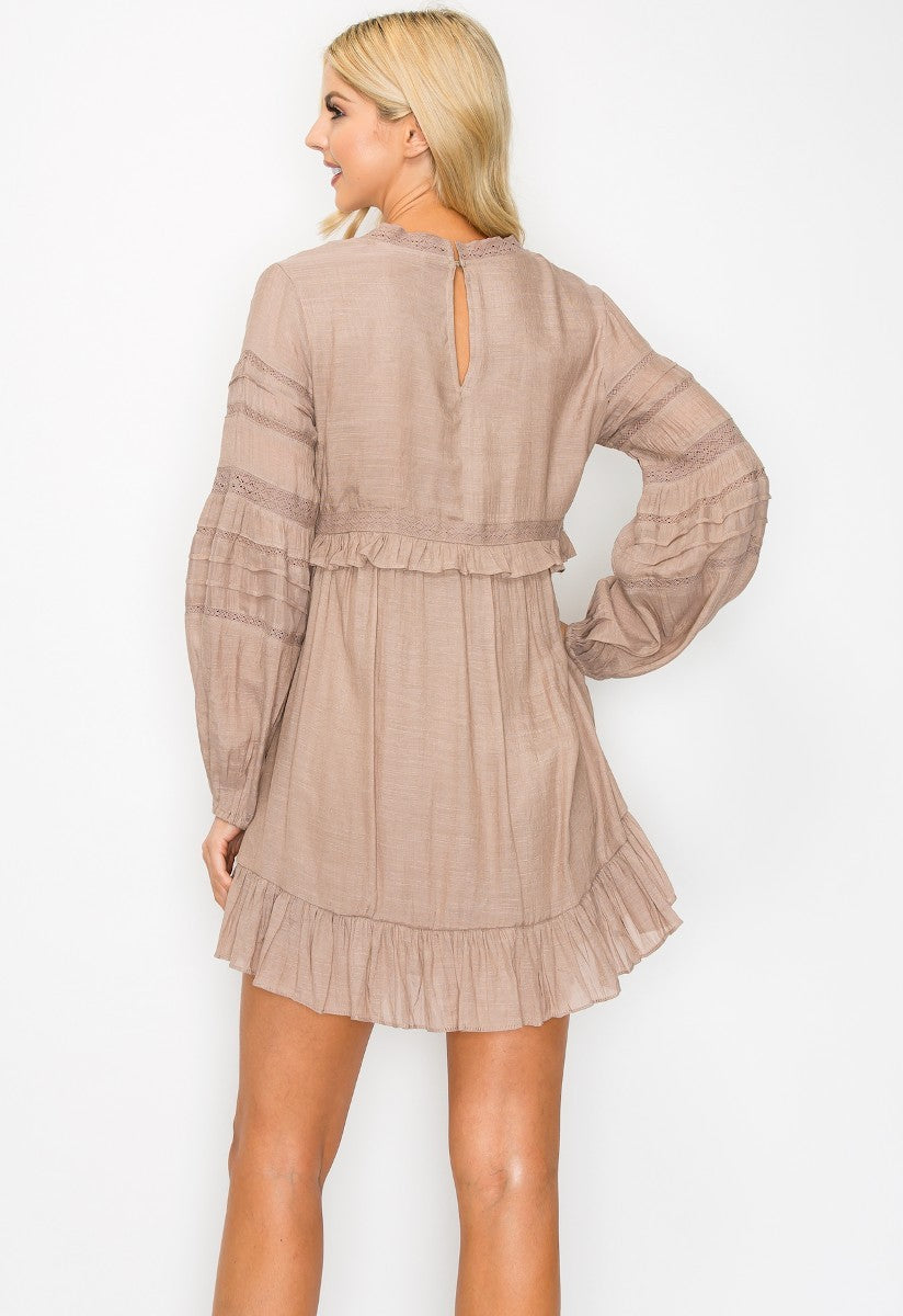 Picture Perfect Ruffled Romper Dress
