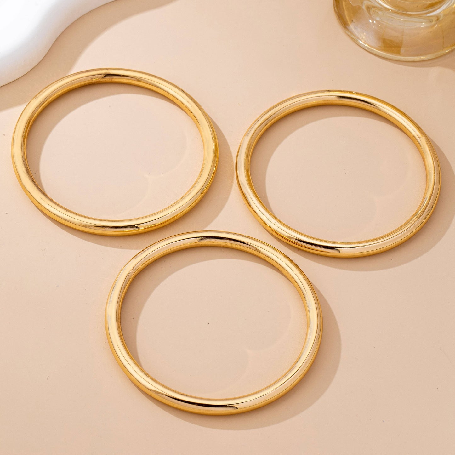 JOSSLYN by wall to wall - Chunky Triple Tube Bangle Set | 80B1604