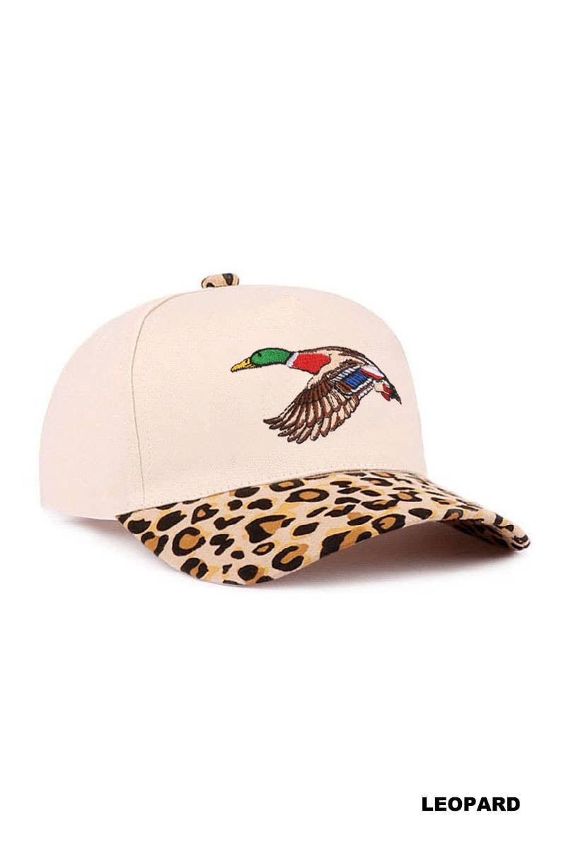 42POPS -  Mallard Two Tone Cotton Hat Zenana Consgt.