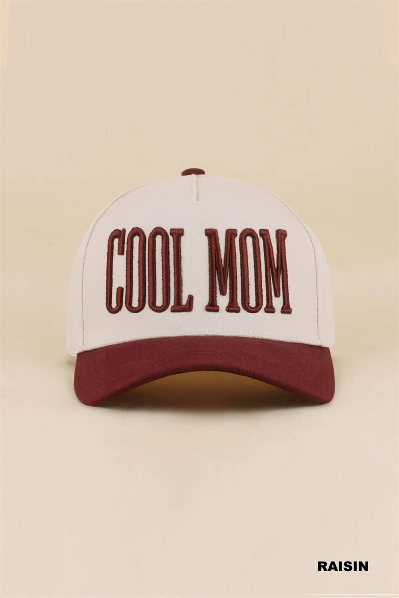 42POPS -  Cool Mom Two Tone Snapback Hat Zenana