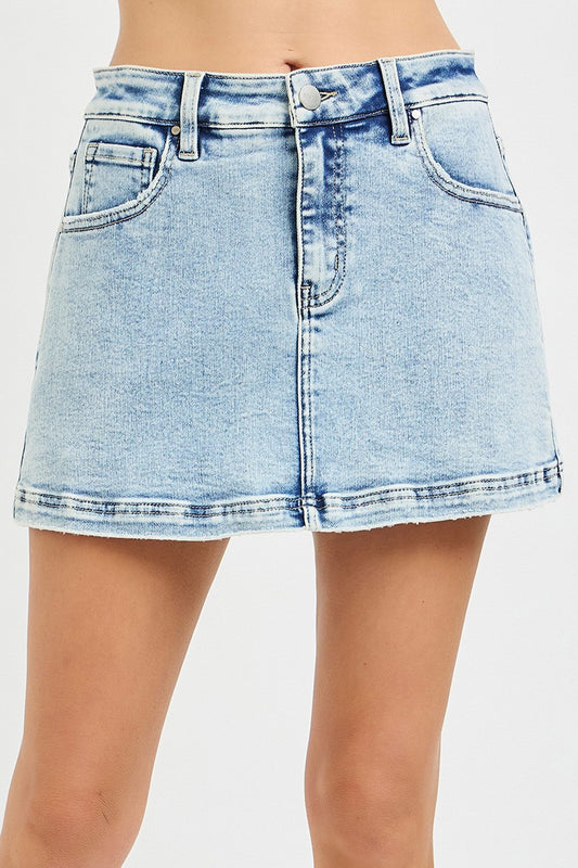 Darci Denim Skort