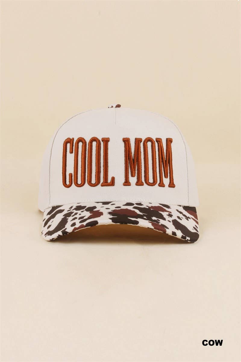 42POPS -  Cool Mom Two Tone Snapback Hat Zenana