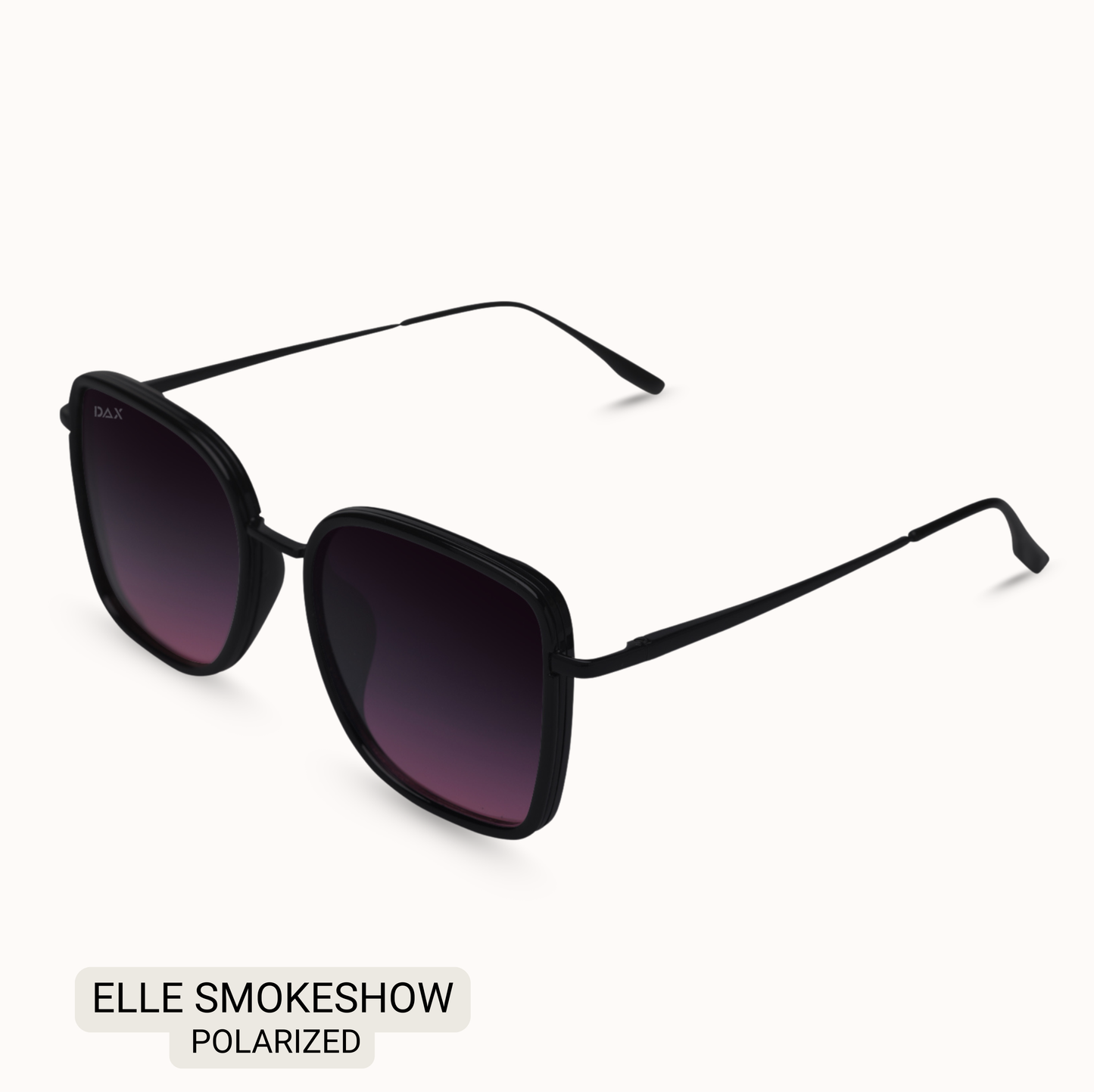DAX Eyewear - Elle - Women's Polarized Oversized Sunglasses