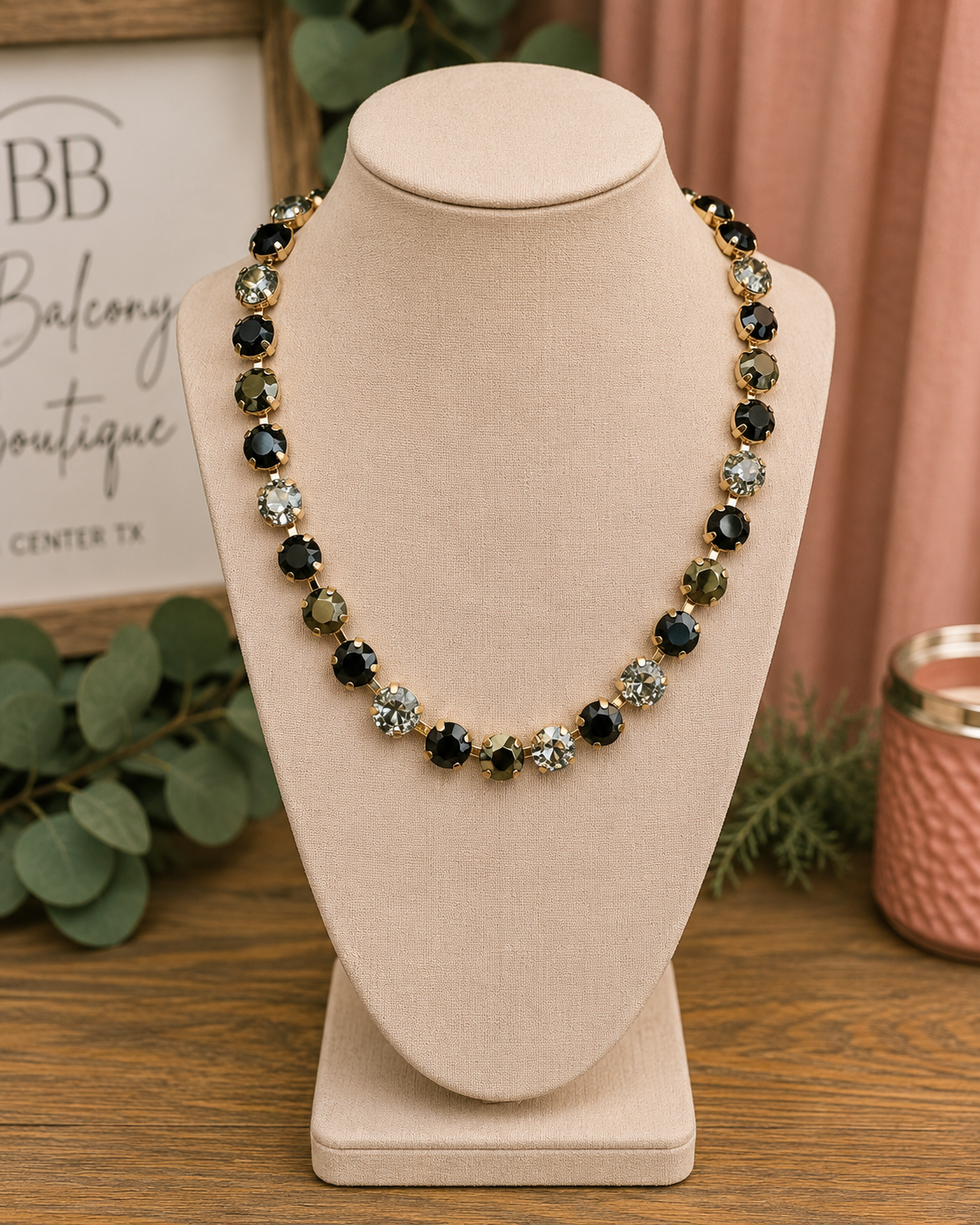 Multi Rhinestone Necklaces
