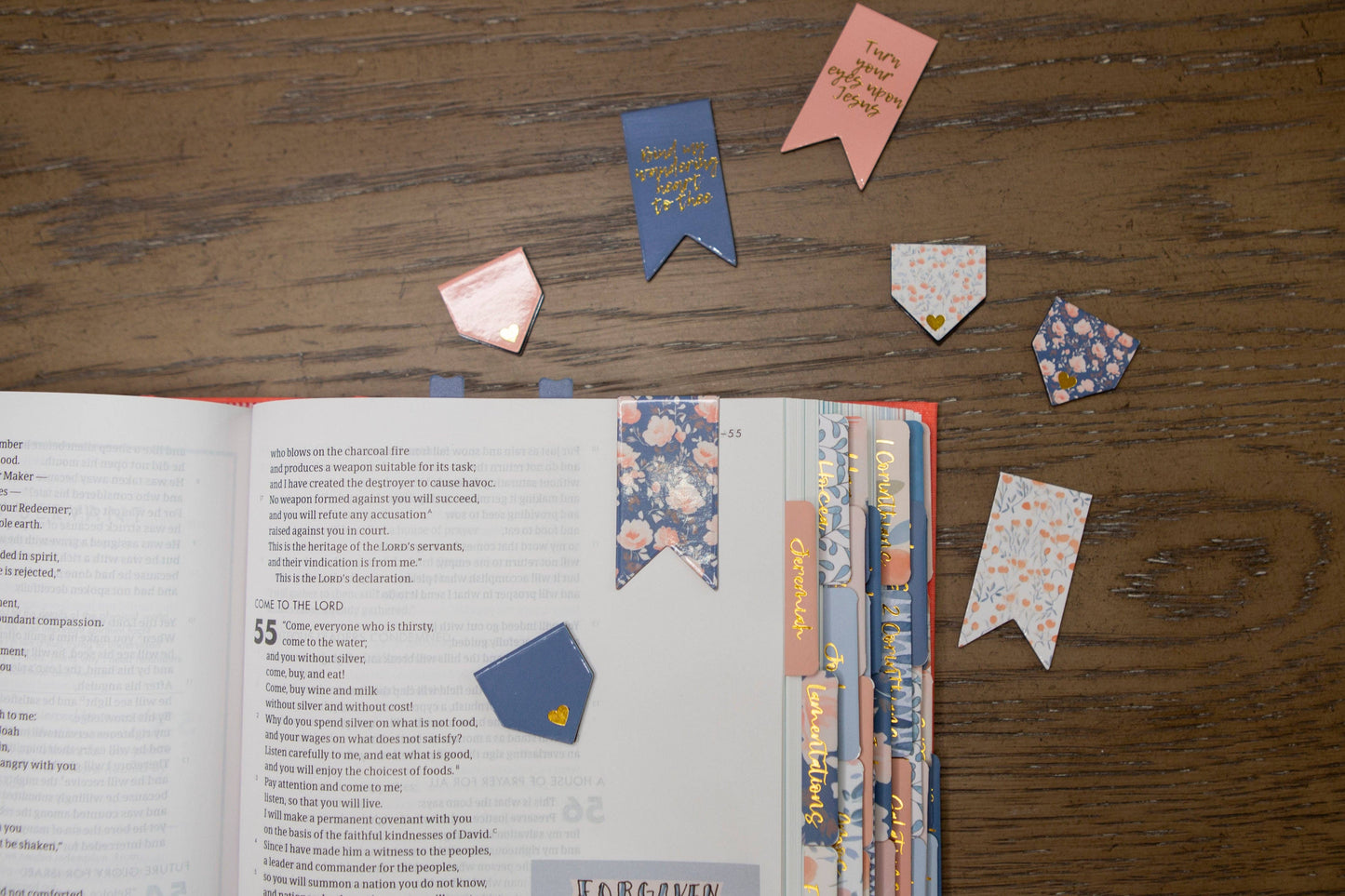Chosen & Cherished - Bible Bookmarks | Magnetic Bookmarks for Bible