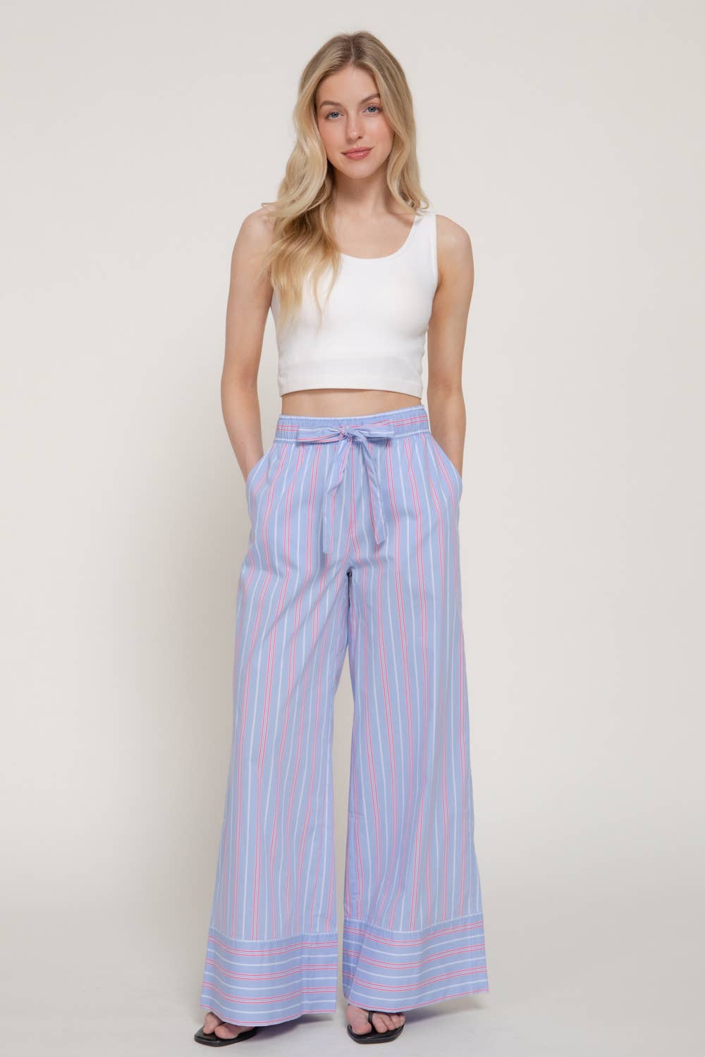 My Love For You Striped Poplin Pants