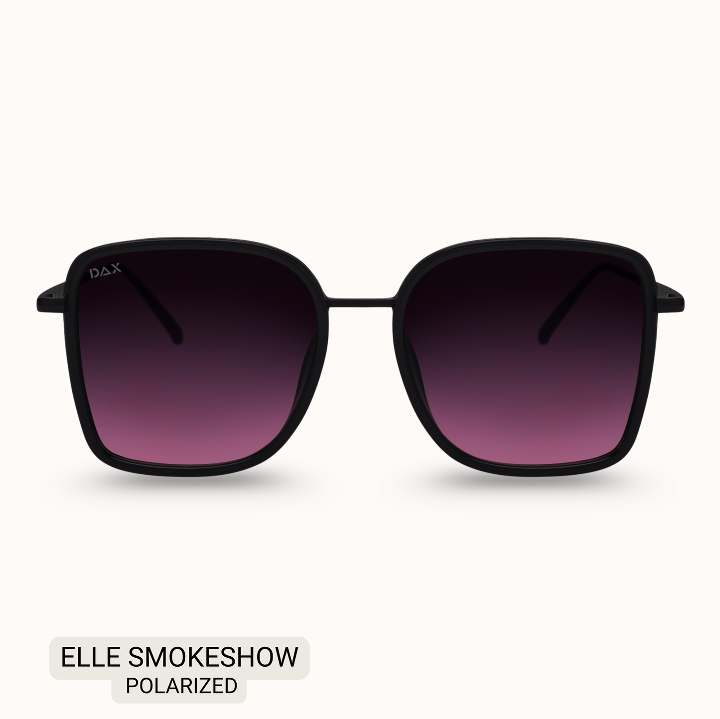 DAX Eyewear - Elle - Women's Polarized Oversized Sunglasses