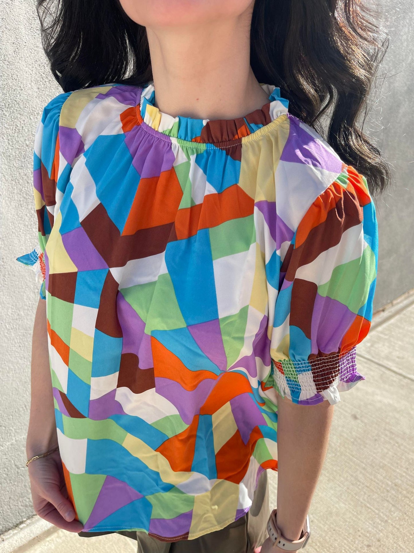 Chasing You Multi Color Top