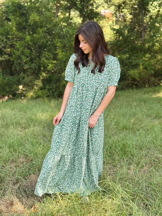 Forevermore Floral Midi Dress