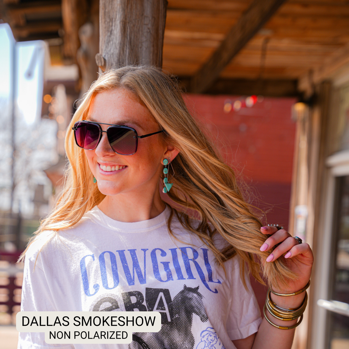 DAX Eyewear - Dallas - Women's Modern Aviator Sunglasses