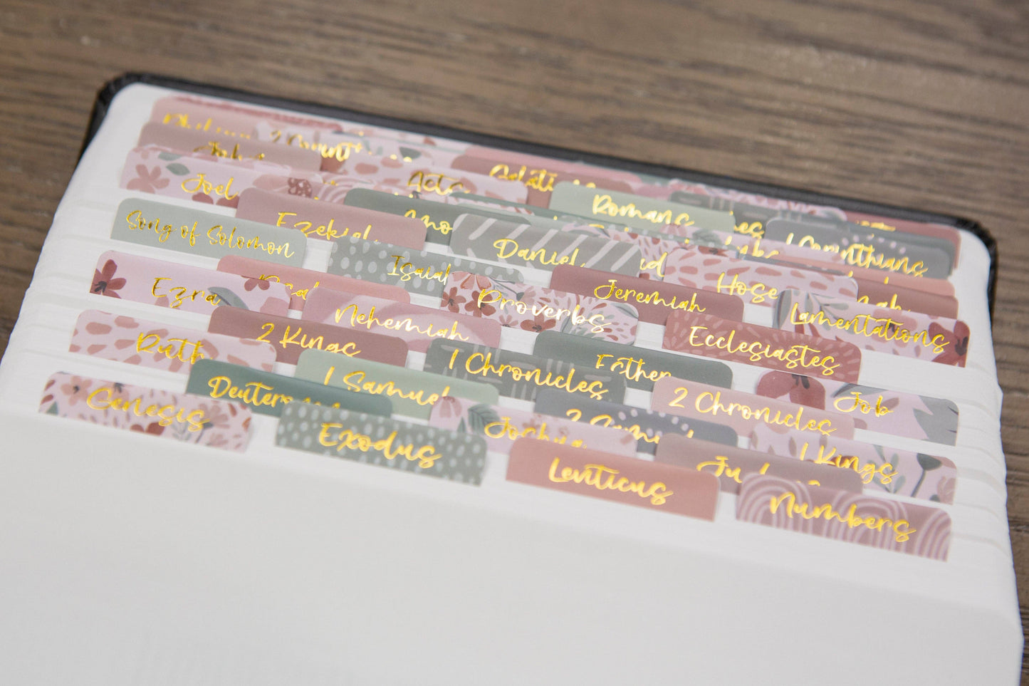 Chosen & Cherished - Bible Book Tabs | Pretty Bible Tabs