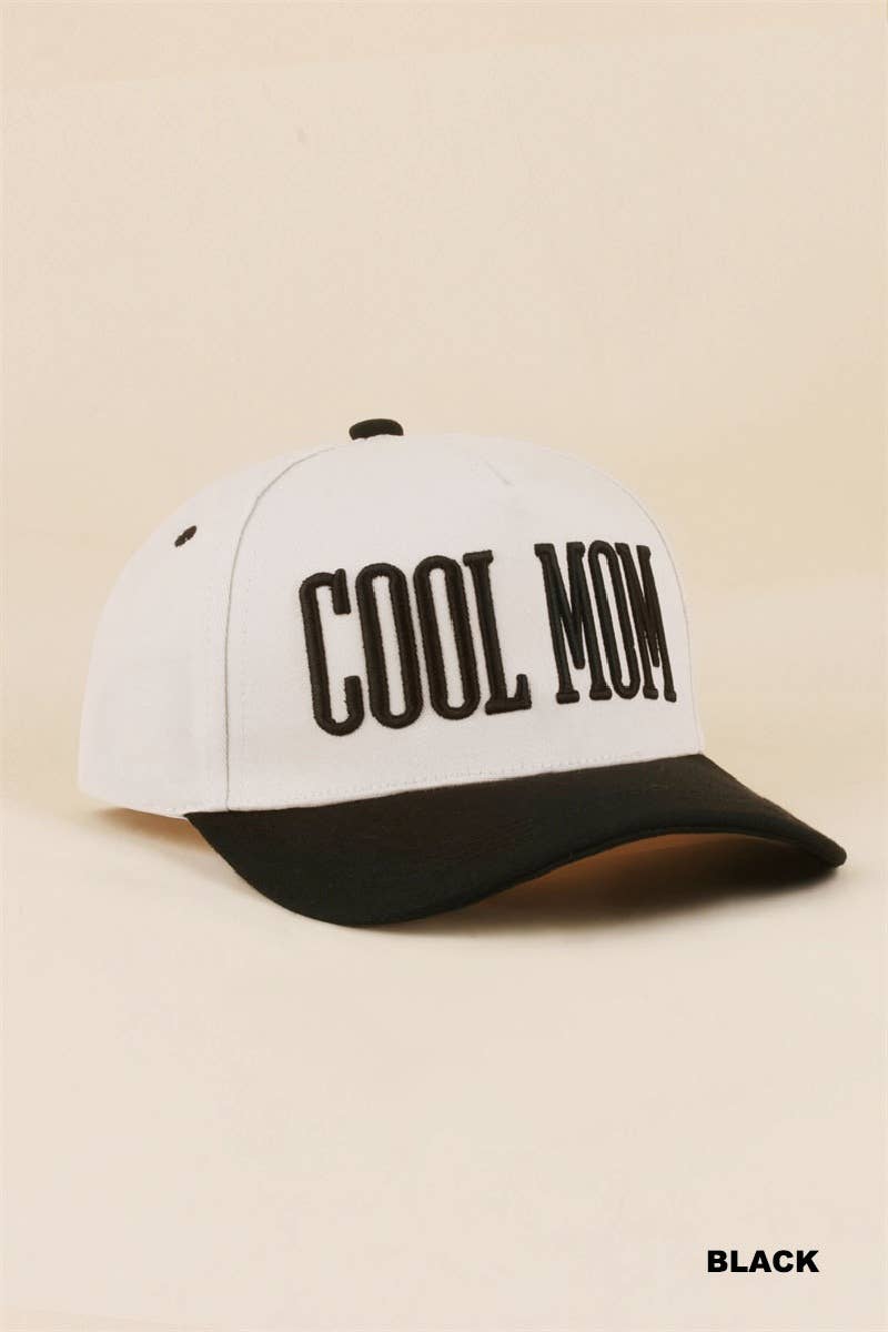 42POPS -  Cool Mom Two Tone Snapback Hat Zenana