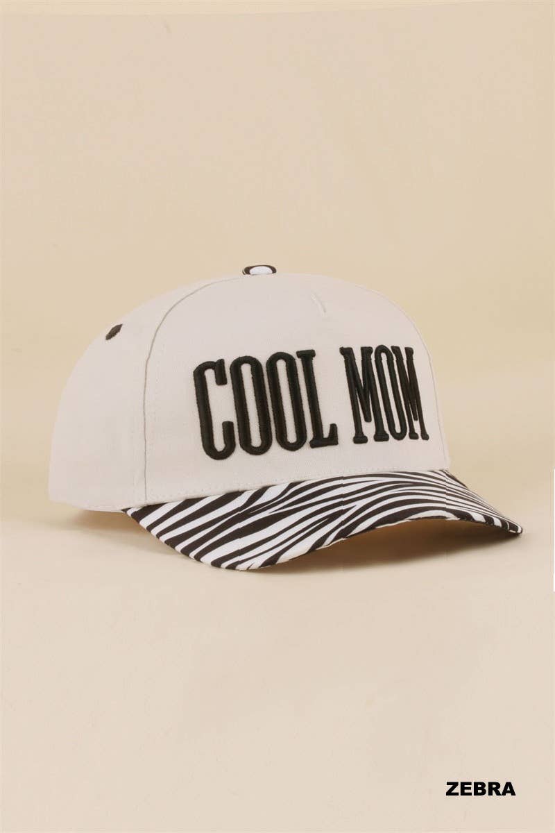 42POPS -  Cool Mom Two Tone Snapback Hat Zenana