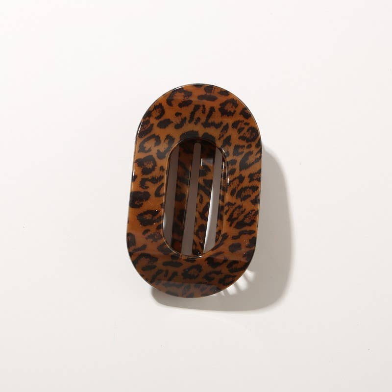 JOSSLYN by wall to wall - Vintage Floral & Leopard Hair Clip | 40H1119