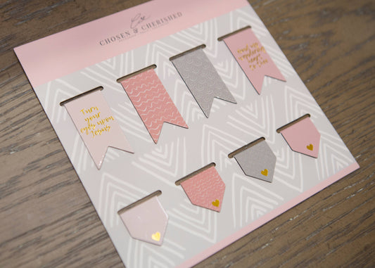 Chosen & Cherished - Christian Bookmarks for Women | Magnetic Bookmarks