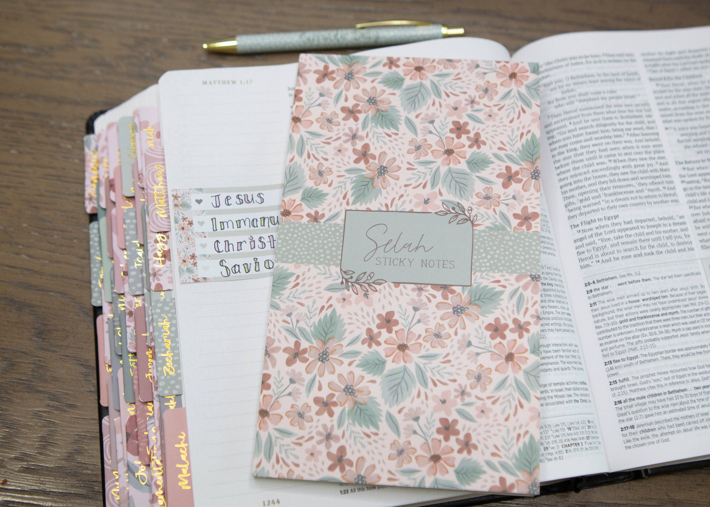 Chosen & Cherished - Selah Bible Study Sticky Notes | Post It Notes for Bible