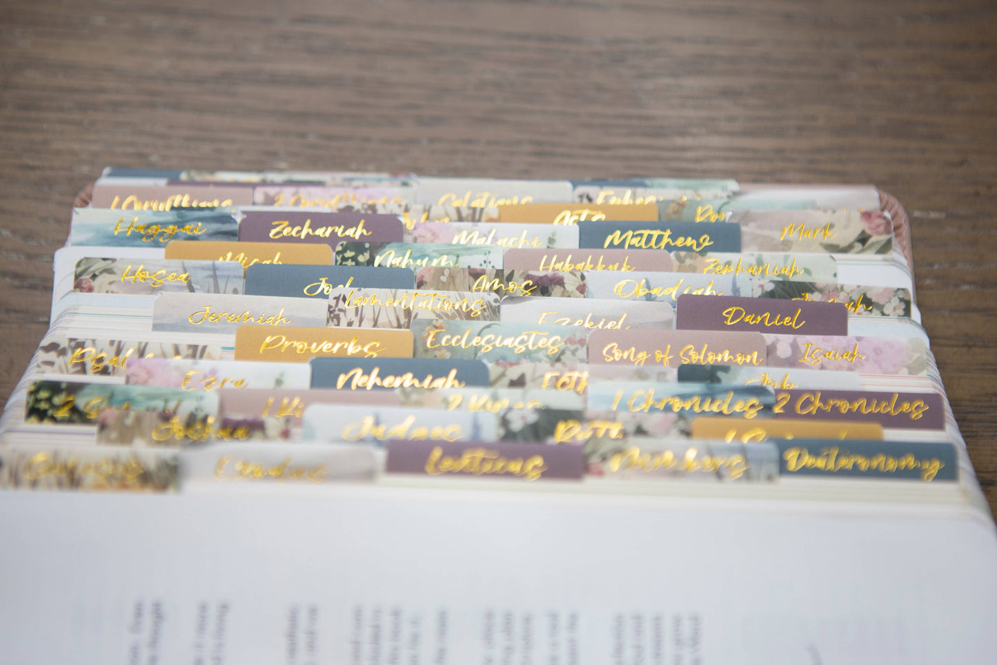 Chosen & Cherished - Pretty Bible Book Tabs | Bible Tabs