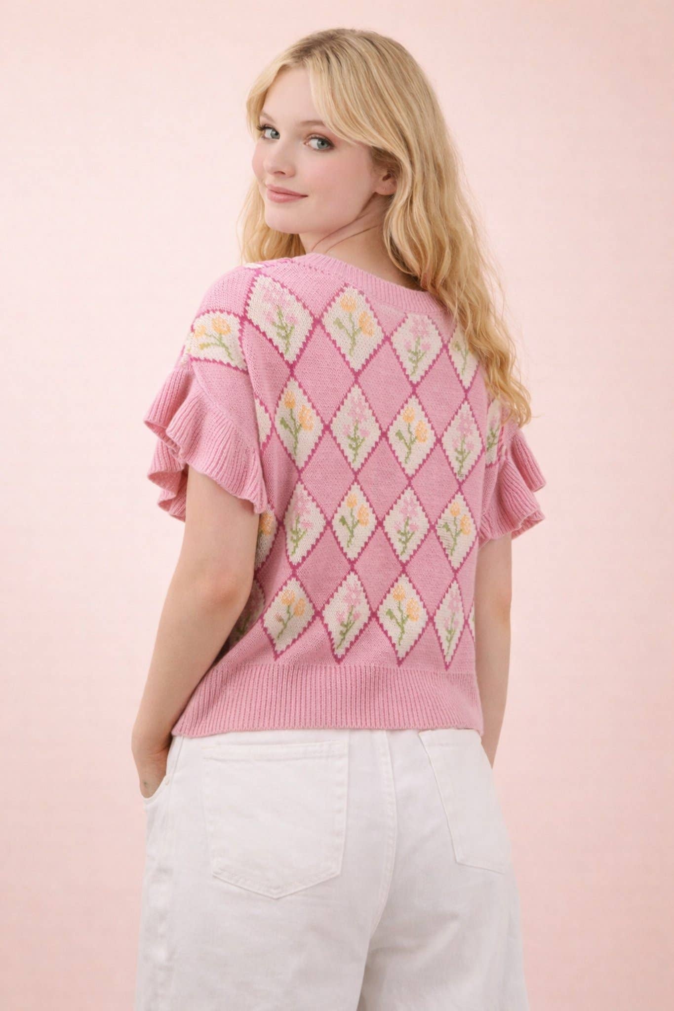 Love that Floral Sweater Top