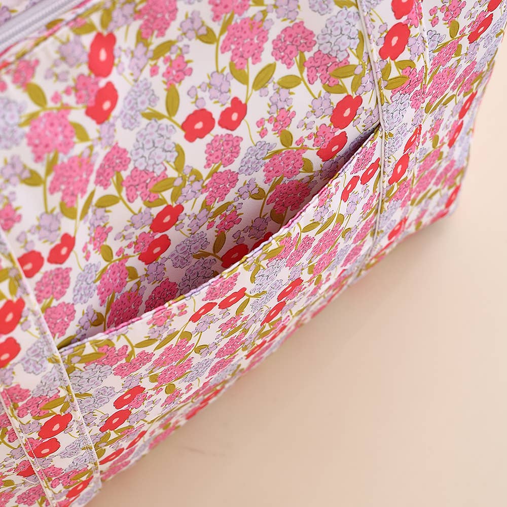 Southern My Sass - Floral Tote Bag Diaper Bag Carry All Tote